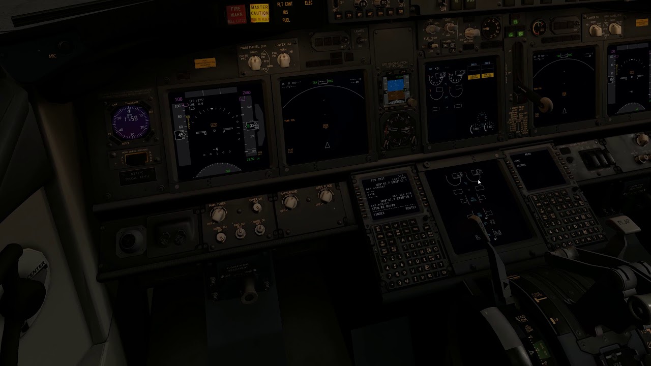 X-Plane 11. Boeing 737-800 Zibo. P2ATC. ULLI-ESSA. Part 1.