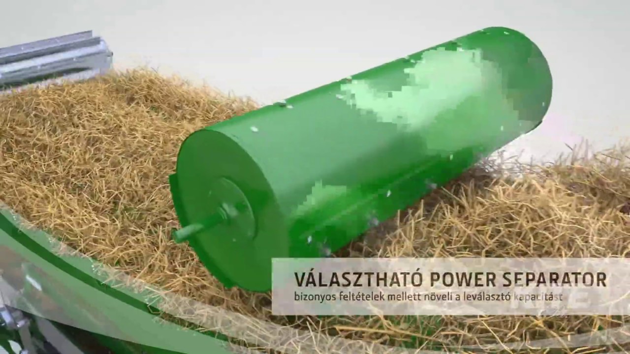 Az &uacute;j John Deere W komb&aacute;jnok műk&ouml;d&eacute;si elve