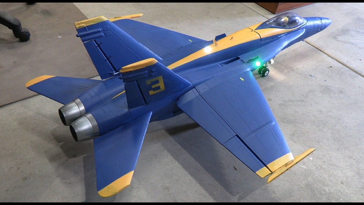 Freewing FA-18 90mm EDF Another Major Repair