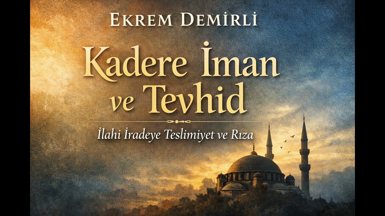 Ekrem Demirli Kadere İman ve Tevhid İlahi İradeye Teslimiyet ve Rıza