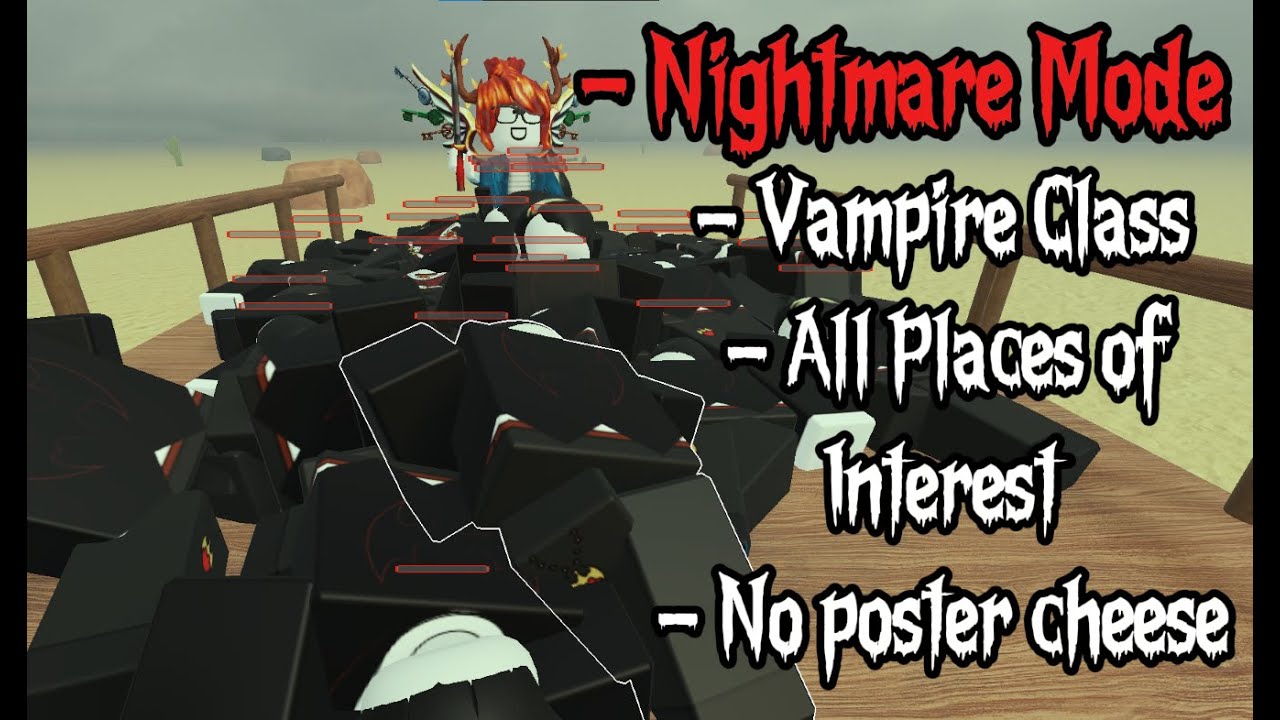 Dead Rails - Vampire Nightmare Mode All POI