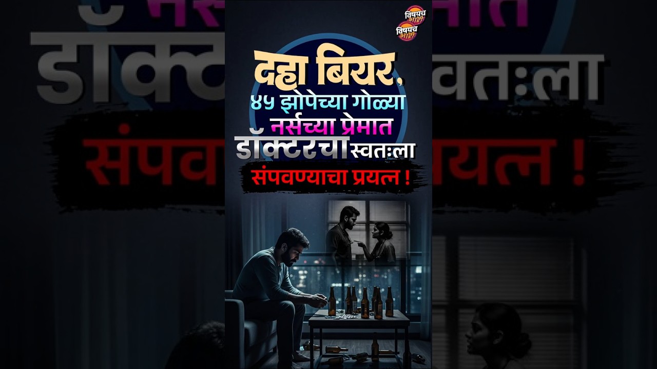 Viral News : 10 बियर, ४५ झोपेच्या गोळ्या, नर्सच्या प्रेमात डॉक्टरचा स्वतःला संपवण्याचा प्रयत्न !