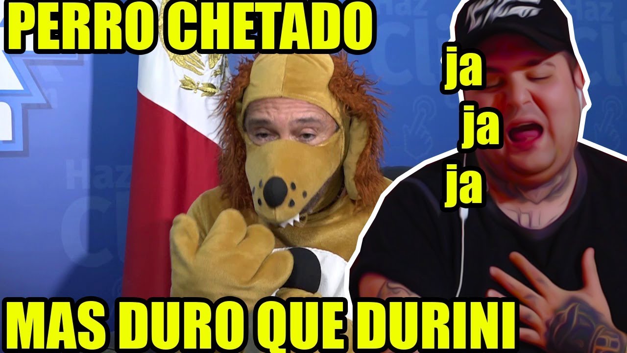 ARGENTINO REACCIONA A PERRO GUARUMO por primera vez