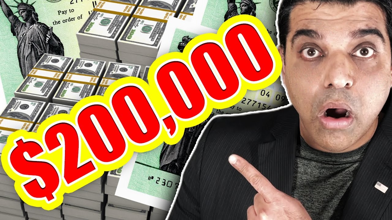 BREAKING - Those Making $200,000/yr Got Stimulus Checks, NEW Help from IRS