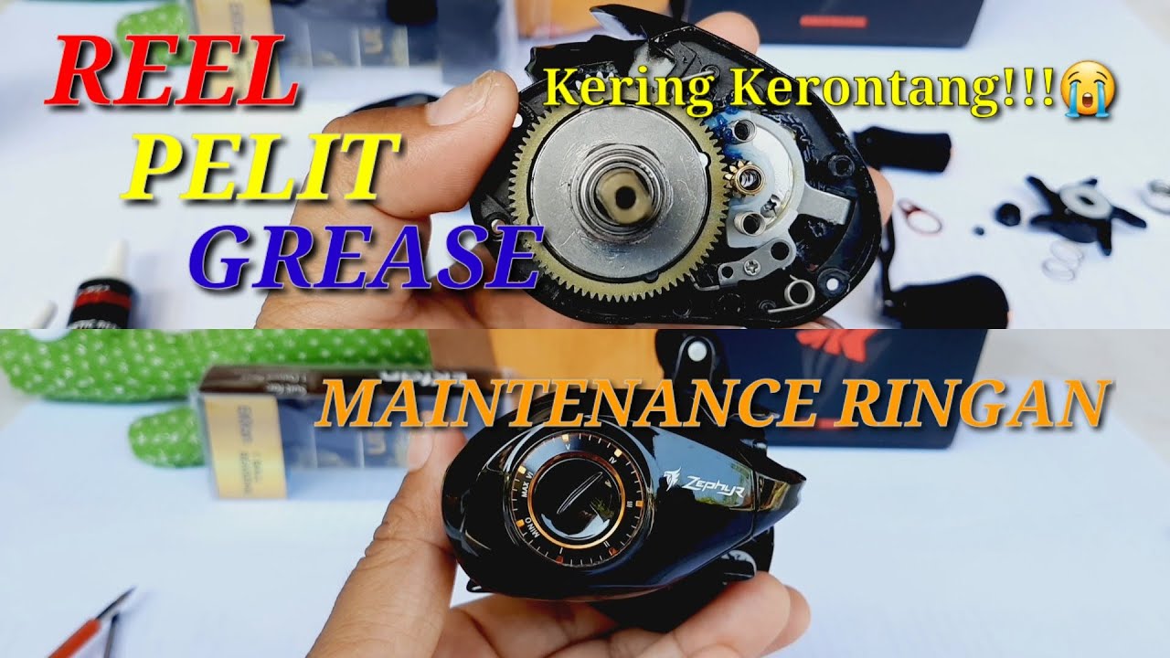 Intip bagian dalam !!! Kastking Zephyr - BFS Reel - Perawatan Ringan Reel Baitcasting