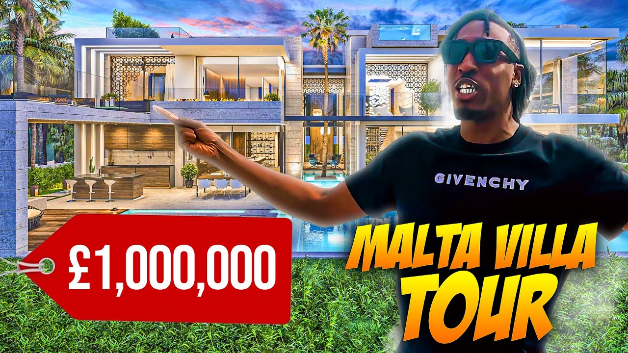 DLT MALTA $1 MILLION VILLA TOUR!!🇲🇹