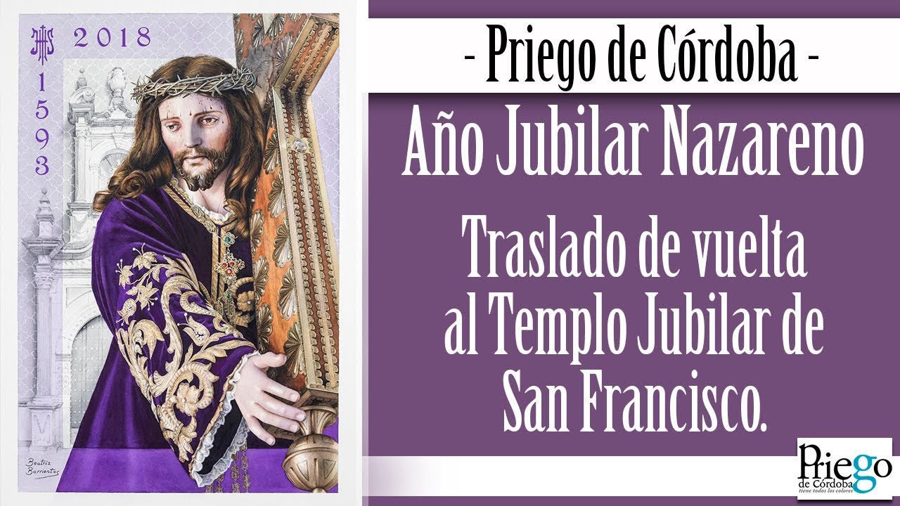 Traslado de Jesús Nazareno de vuelta al Templo Jubilar de San Francisco