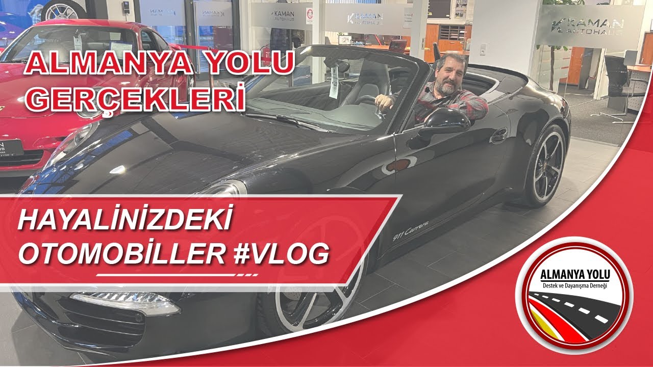 ALMANYA YOLU GERÇEKLERİ | HAYALİNİZDEKİ OTOMOBİLLER İLE #VLOG