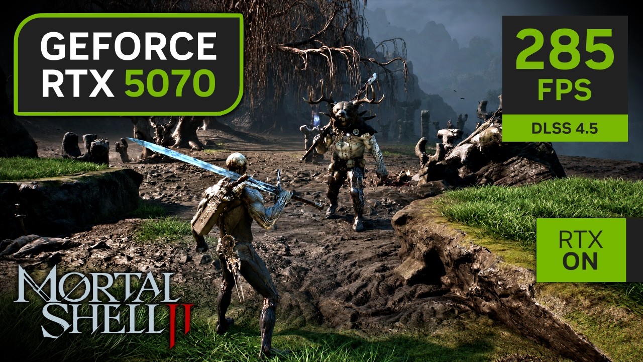 RTX 5070 on Mortal Shell 2 | 1080p, 1440p, 4K with DLSS 4.5 and Ray Tracing!