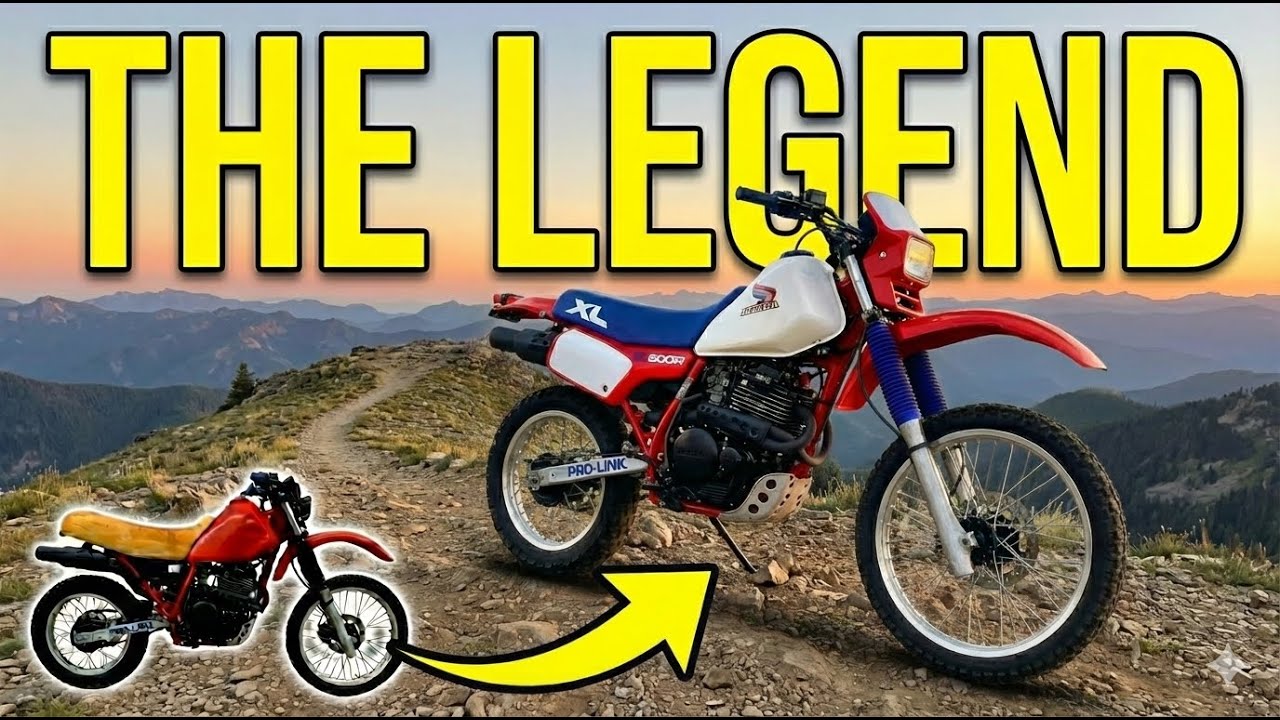 RESTORED to PERFECTION 1983 Honda 600 XLR Motorcycle Makeover