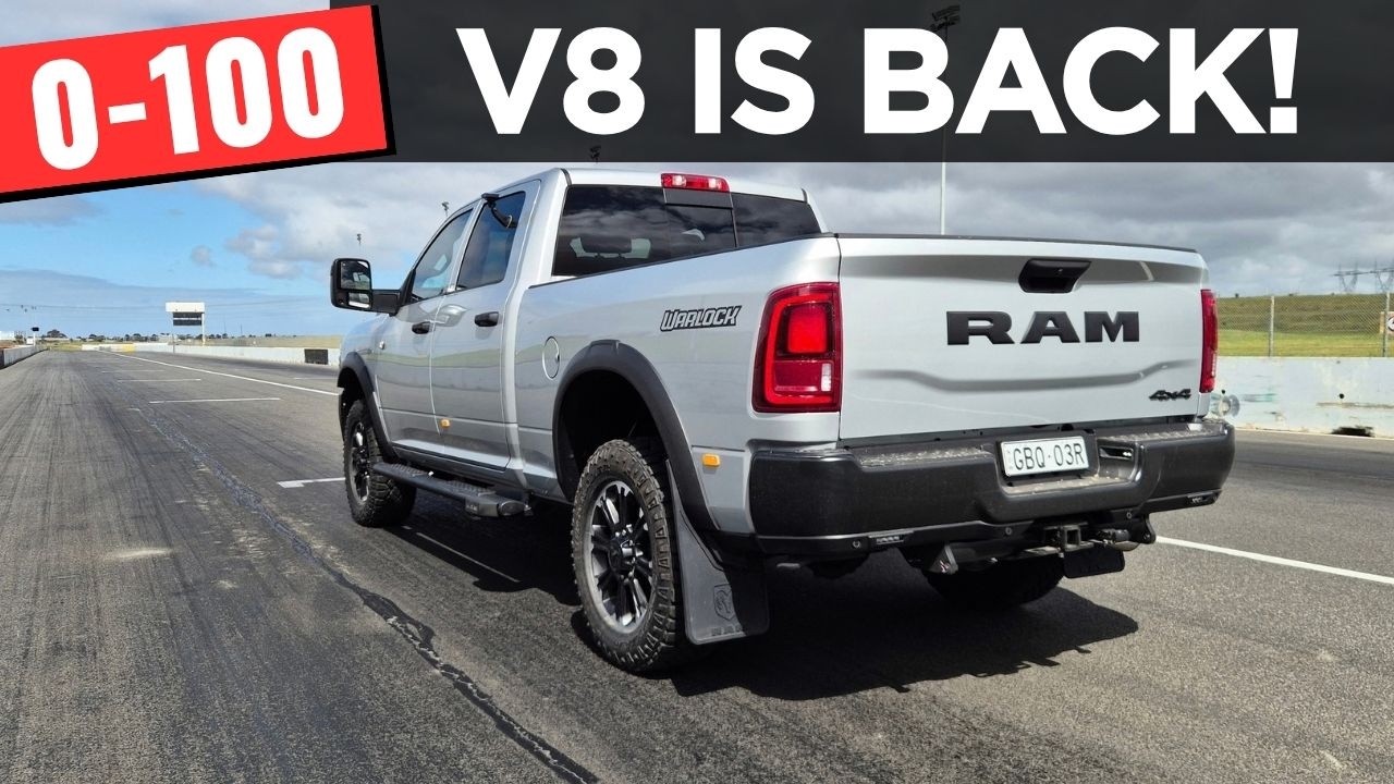 Test RAM 2500 Warlock V8 HEMI 2026: 0-100 i jazda pr&oacute;bna z perspektywy kierowcy (POV)