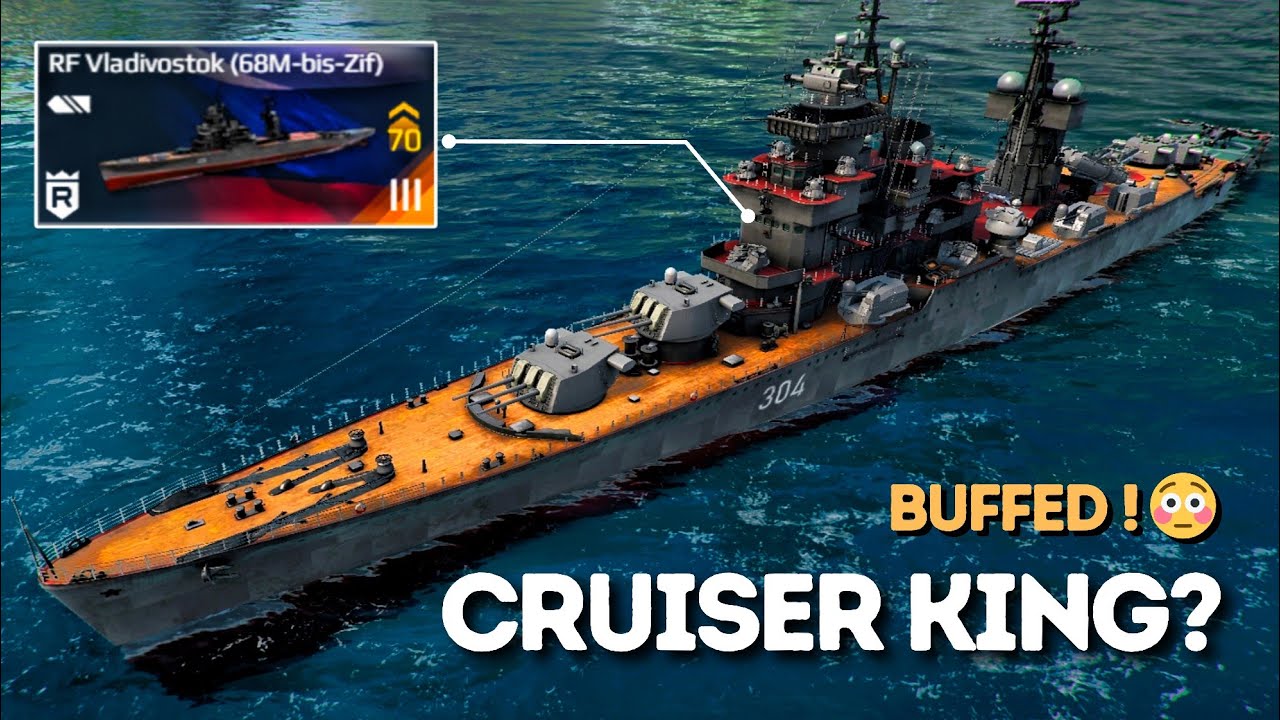 RF Vladivostok (68M-bis-Zif) Buffed?! 🔥 Can It Beat Other Cruisers Now? | Modern Warships
