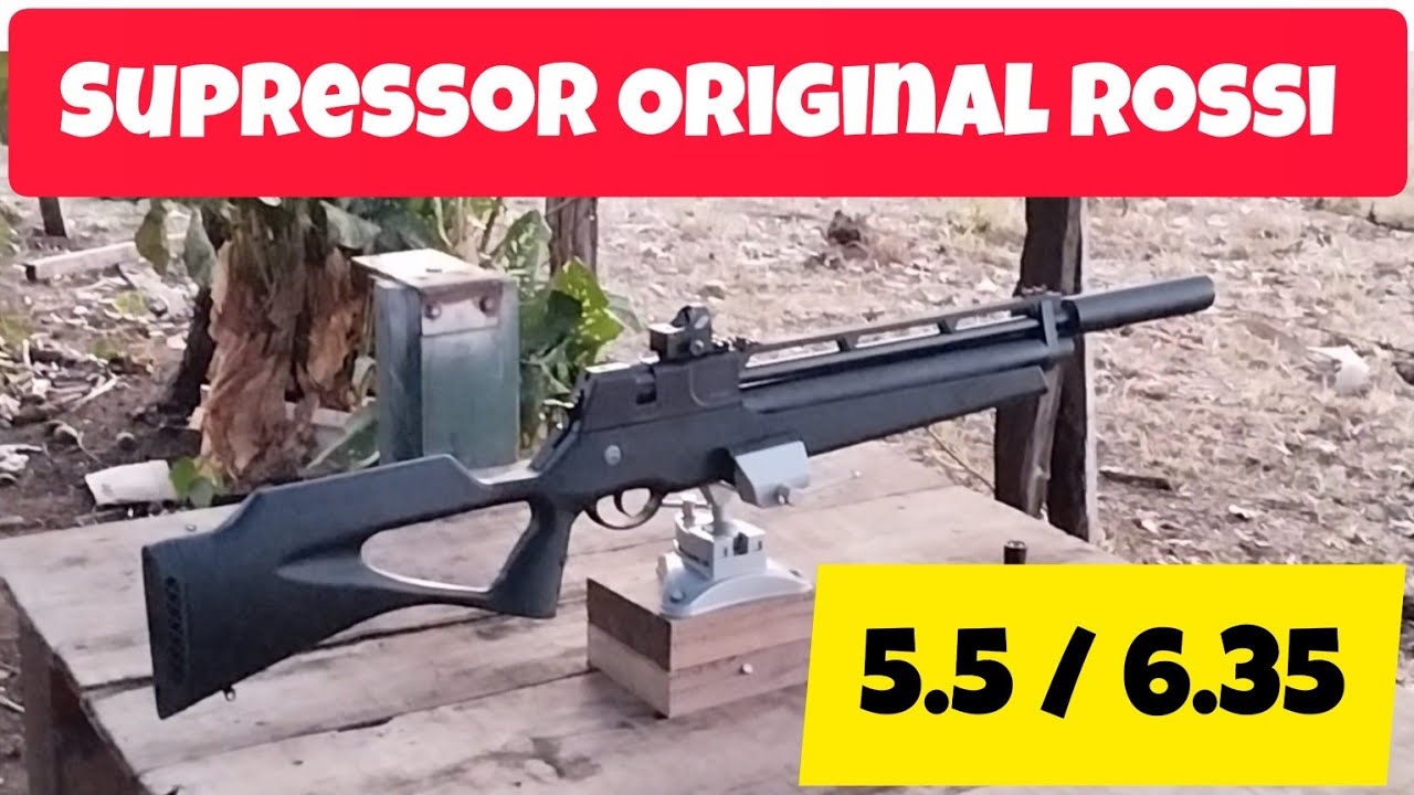Supressor Original Rossi R8 5.5 e 6.35