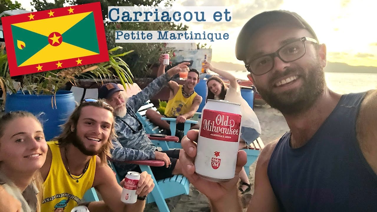 Les îles de CARRIACOU et de PETITE MARTINIQUE à voile et à vélo! 🚴⛵️🇬🇩