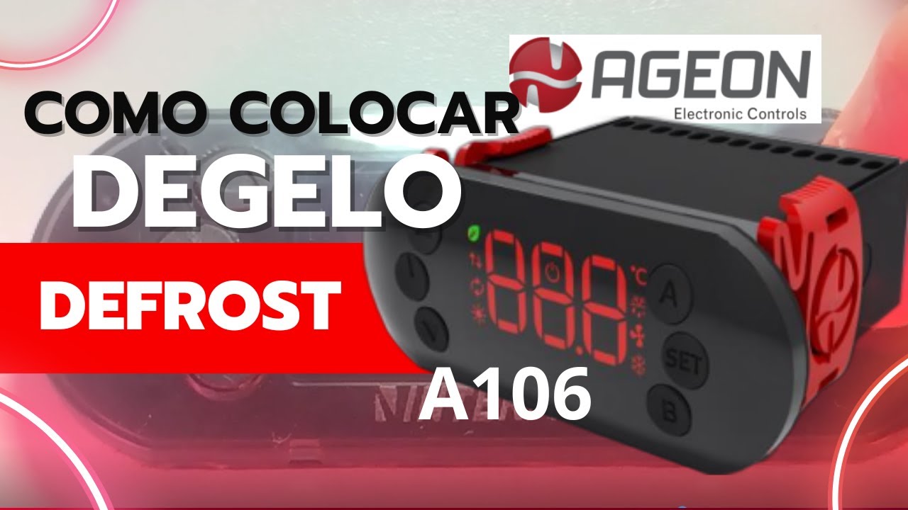 Como Acionar o Delego da Câmara Fria Controlador AGEON A106