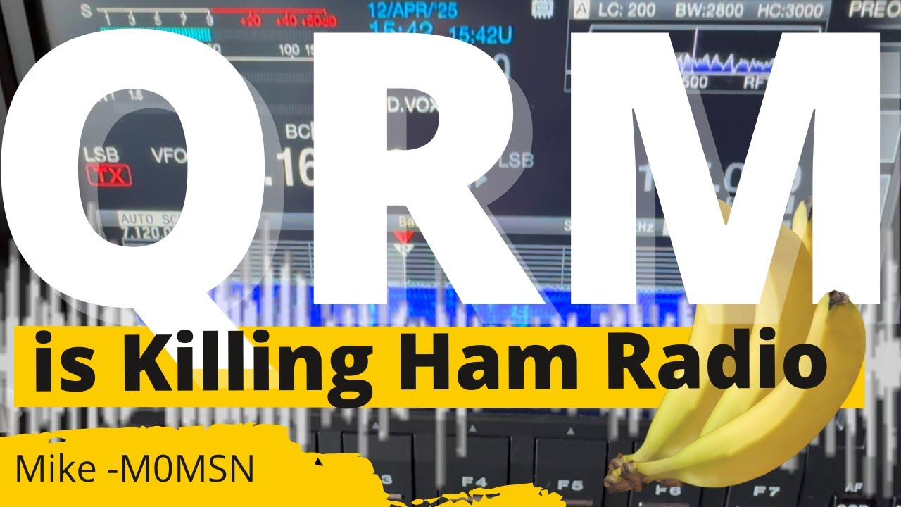QRM  is Killing Ham Radio for me and many others is there anything we can do?