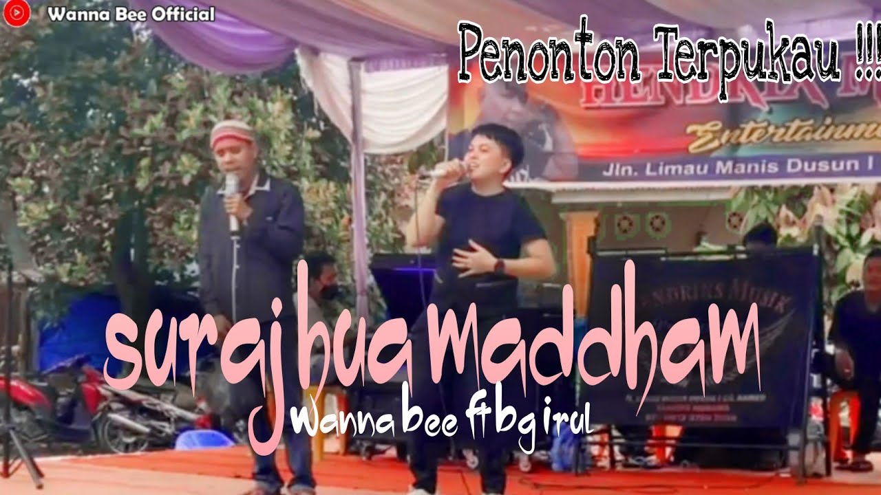 Wajib nonton!! Wanna Bee Ft Bg Irul Tunanetra Bersuara Emas _ SURAJ HUA MADDHAM