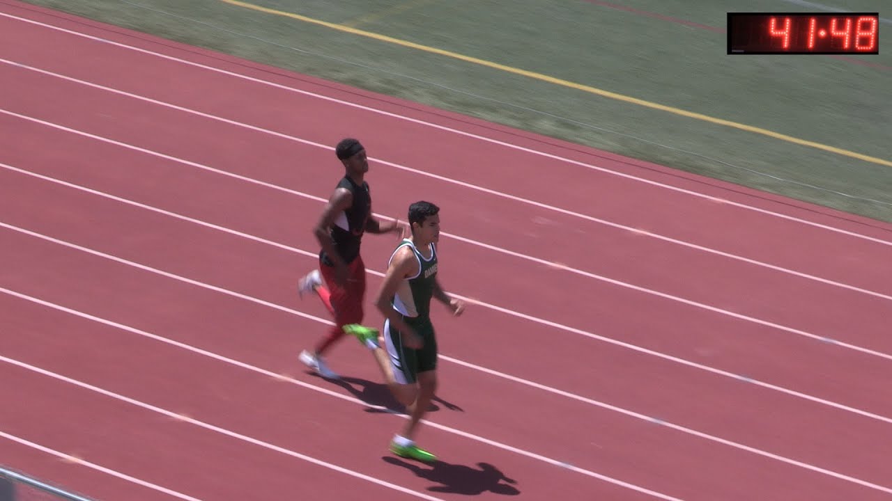 2016 TF - CIF-SS D3 Prelims - Boys 400M Dash (5 Heats)