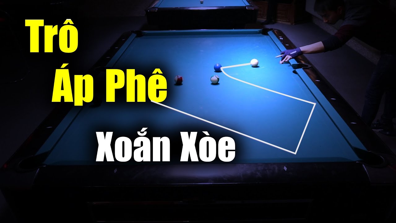 Bài 39 Kỹ Thuật Trô Bi Áp Phê - Hướng Dẫn Chơi Bida Cơ Bản