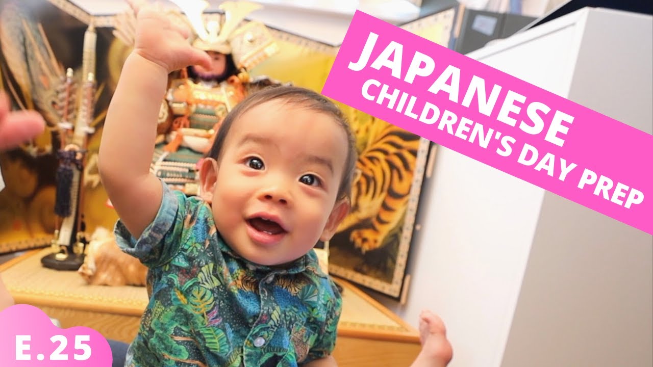 Typical Japanese Children’s Day Prep w/ 1-year old Baby Ep.25