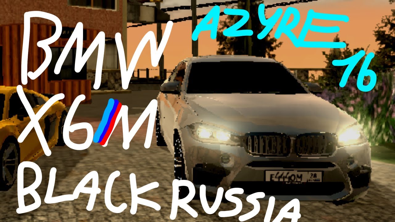 TEST DRIVE BMW X6M F86 BLACK RUSSIA AZURE (16)