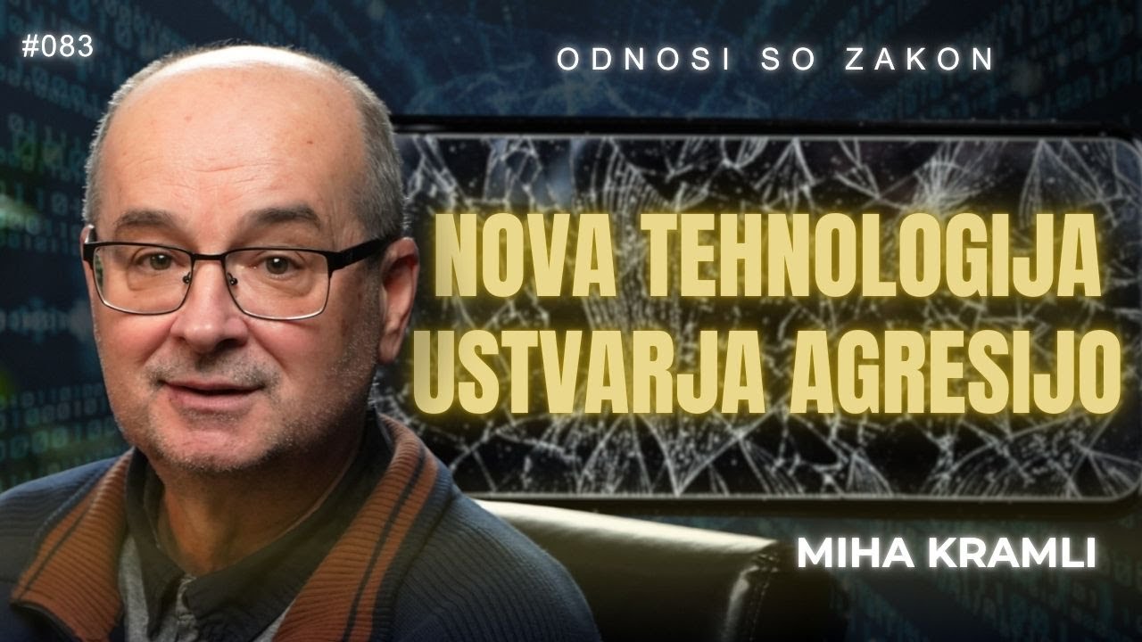 NOVA TEHNOLOGIJA USTVARJA AGRESIJO - Miha Kramli | #OdnosiSoZakon | Podkast #083