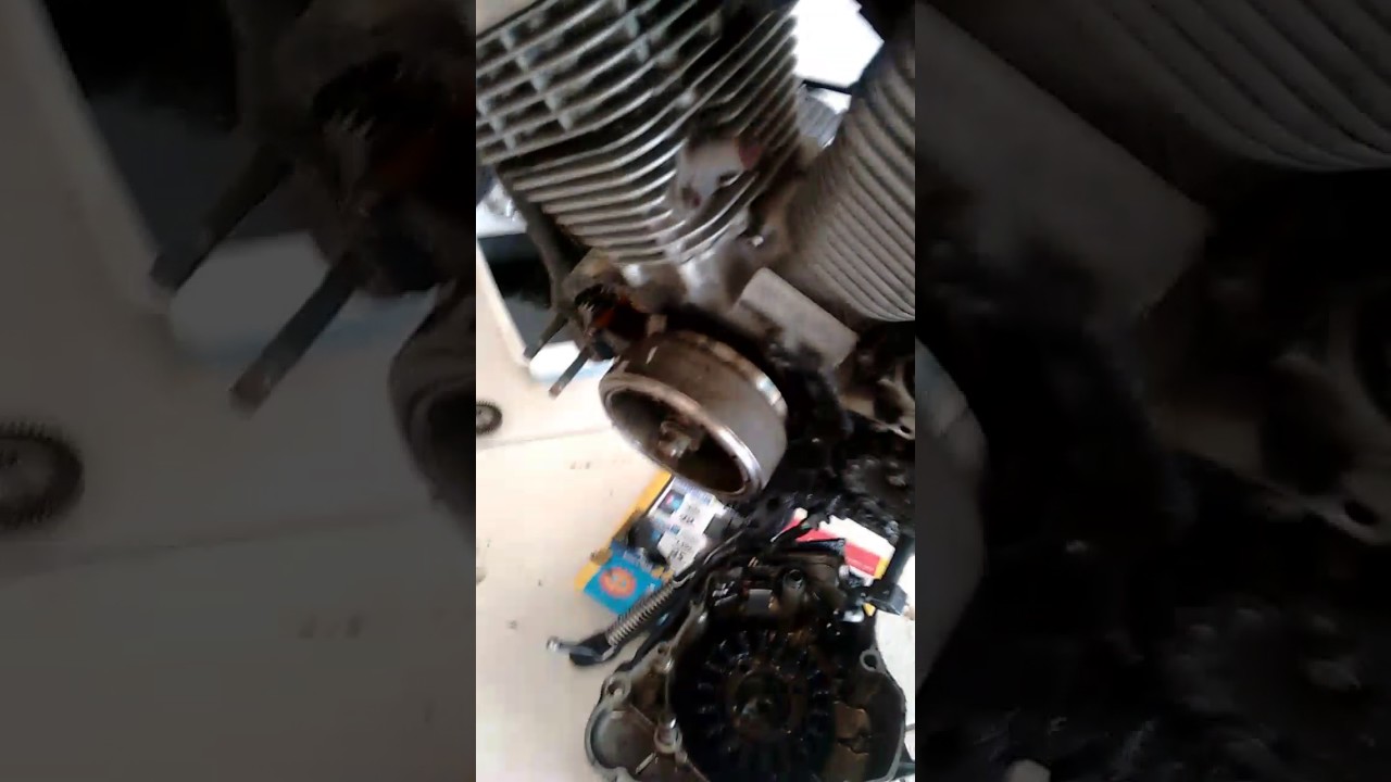 Virago 250 - Regulagem interna da embreagem