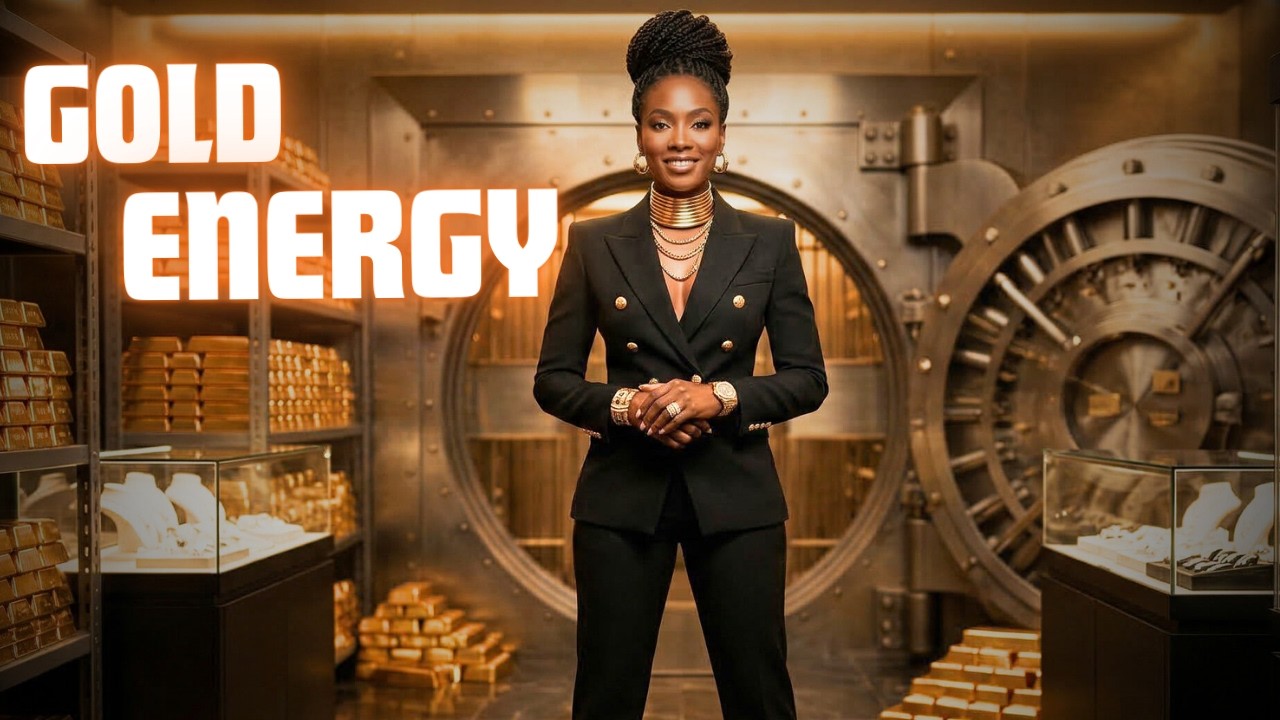 Golden Wealth Energy ✨ 2 Hours of Afrobeat Affirmations for Money, Success & Confidence