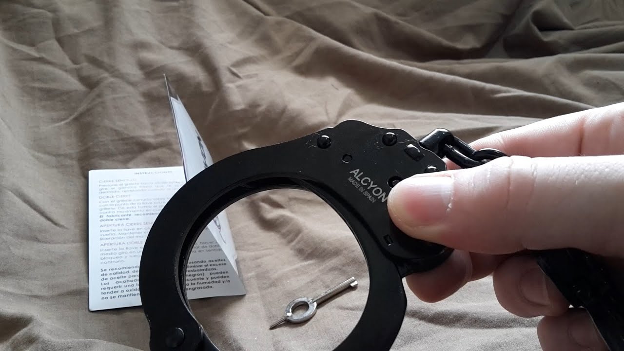 🚨🇪🇸 ALCYON 5050-B NIJ Certified Handcuffs Overview