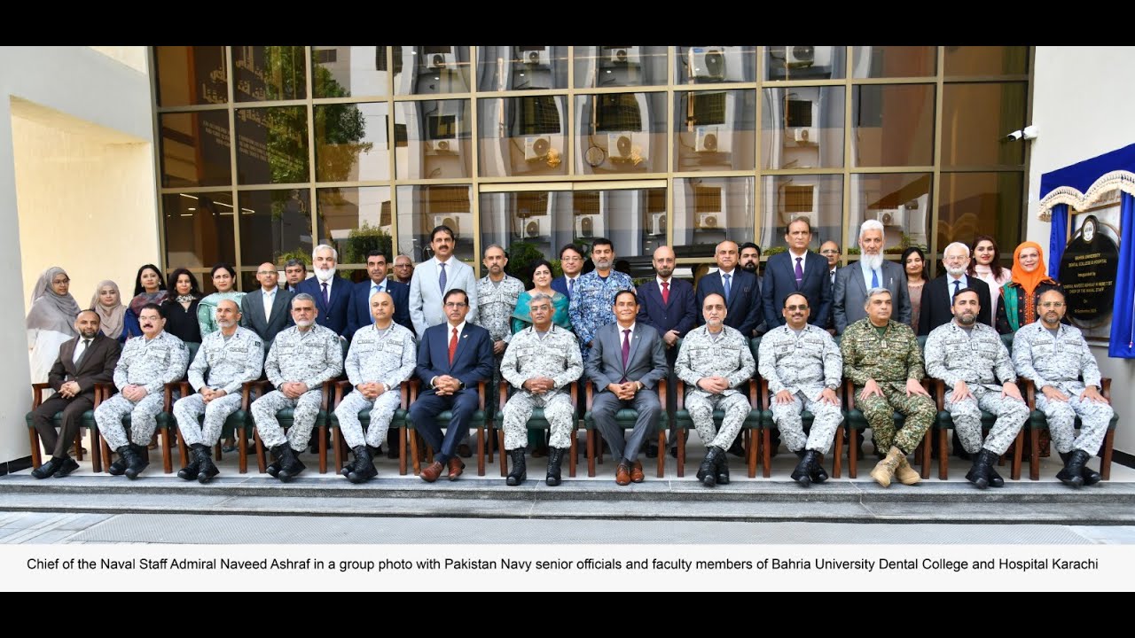 CNS INAUGURATES NEW BUILDING OF DENTAL COLLEGE & HOSPITAL AT BU HEALTH SCIENCES CAMPUS KARACHI