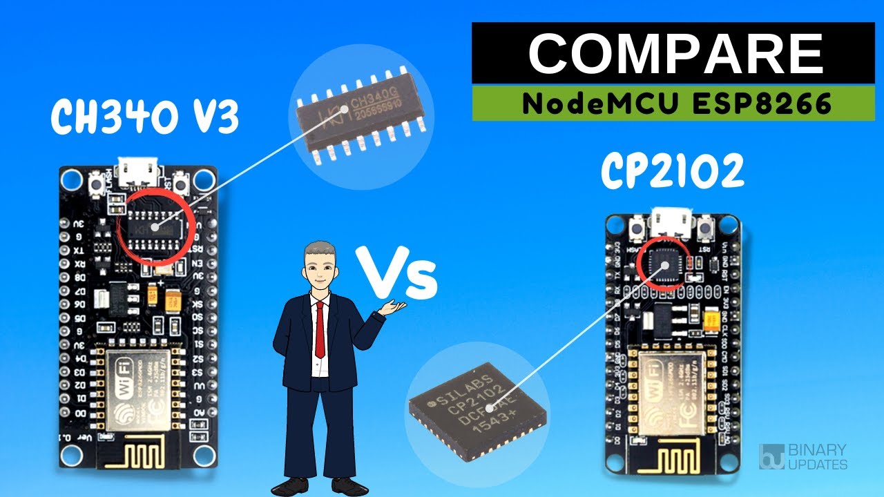 Сравнение версий и типов плат NodeMCU ESP8266