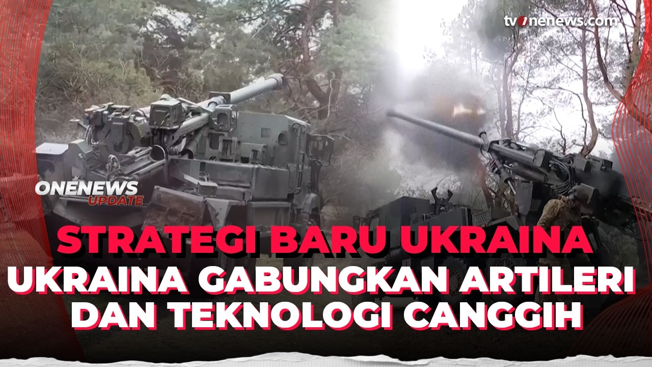 Ga Mau Kalah! Ukraina Gabungkan Artileri dan Teknologi untuk Lawan Drone Rusia | OneNews Update