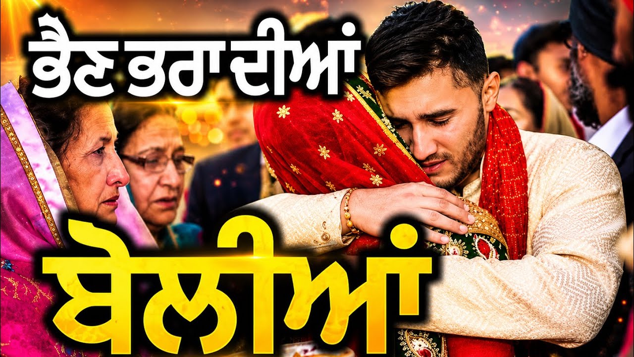 ਭੈਣ ਭਰਾ ਦੀਆਂ ਬੋਲੀਆਂ ॥ Bhain Bhra Dia Boliyan || With Lyrics || Brother Sister Love || Punjabi Folk |