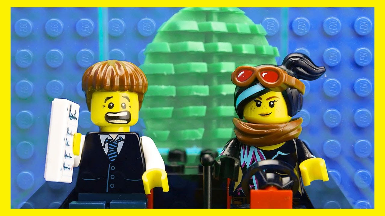 LEGO MOVIE Lucy Wyldstyle Takes Drivers Test