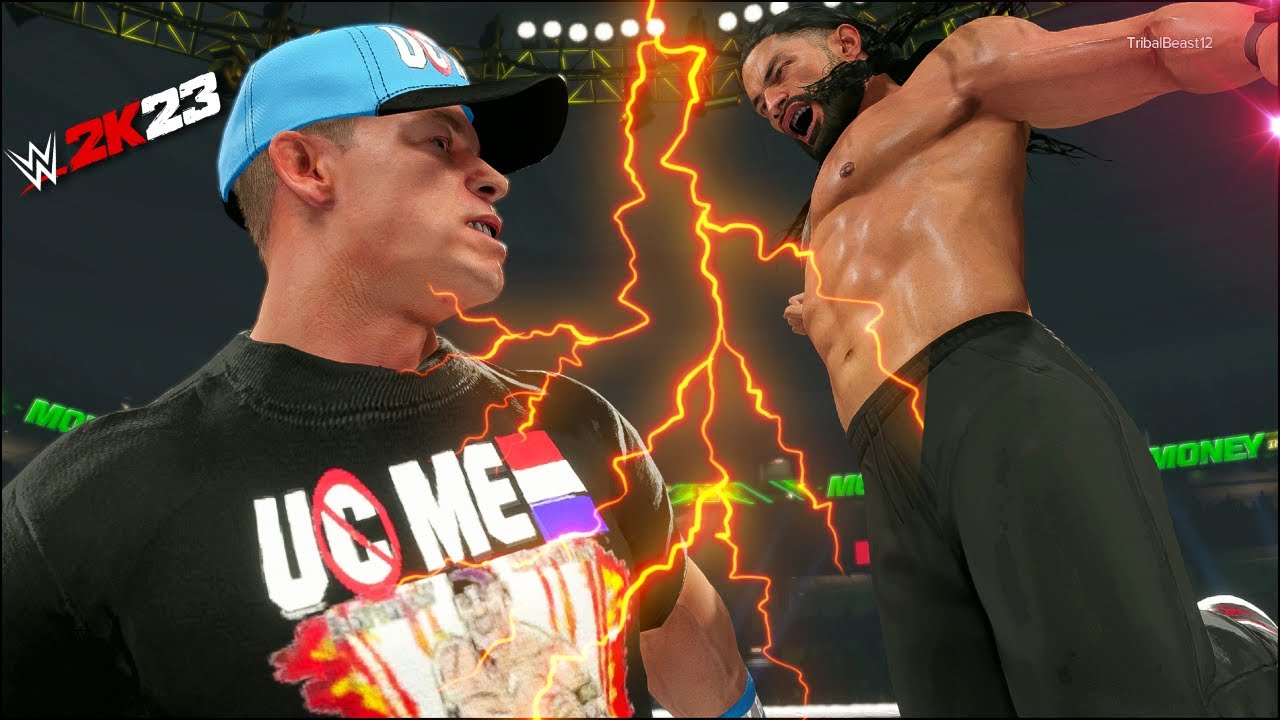 God Mode Roman Reigns Vs John Cena WWE 2K23