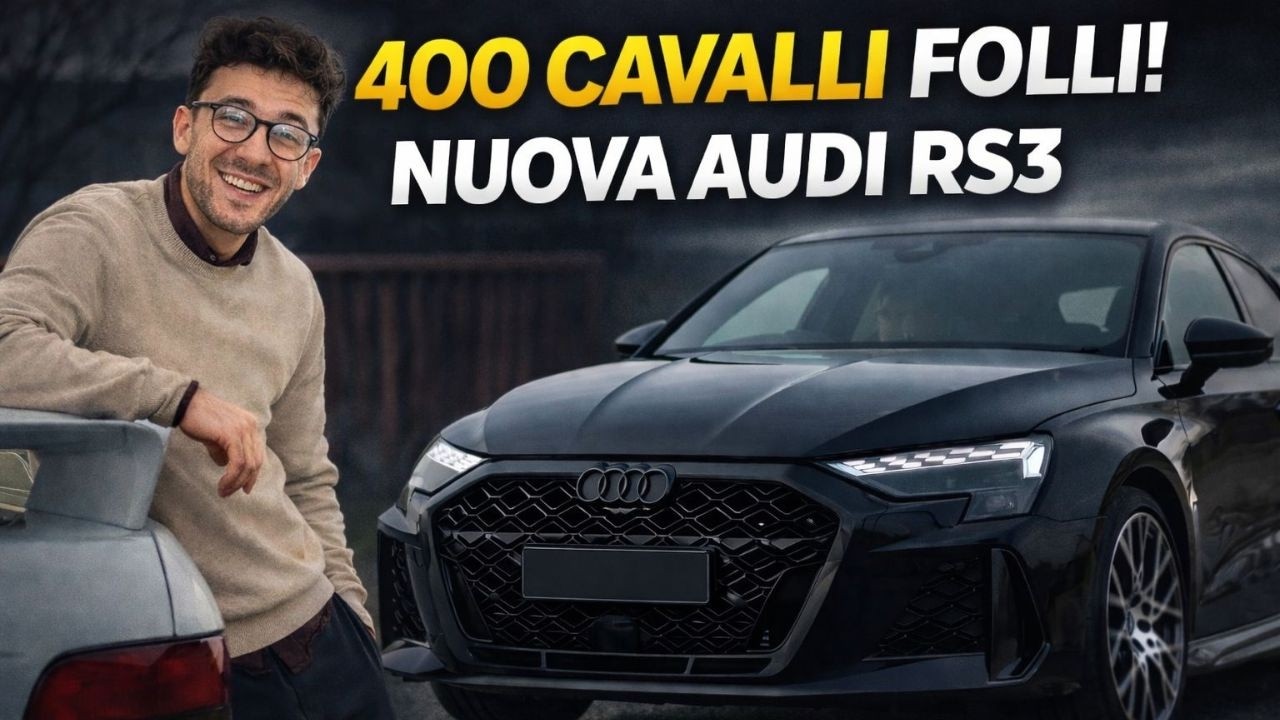 400 CV e sembra un’utilitaria