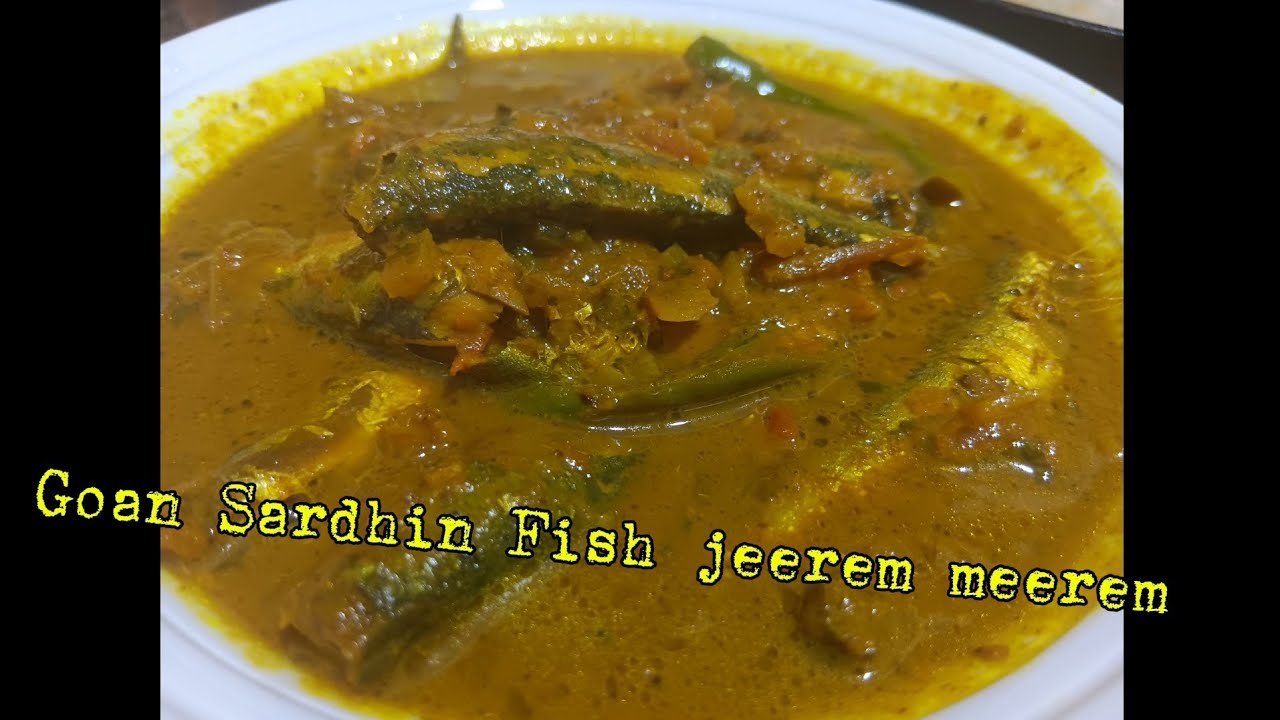 Goan Sardhin Fish jeerem meerem | Goan Recipe | Goan  Food #like #recipe #goanrecipe 