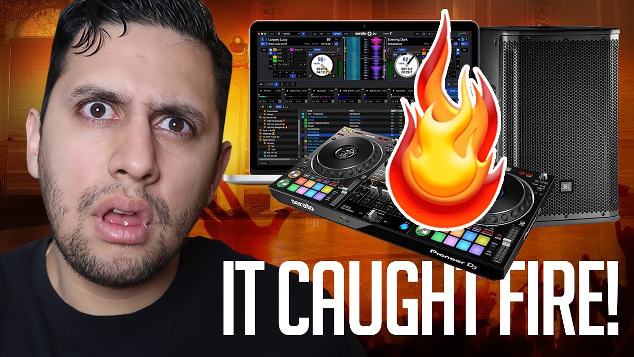 DJ Gig Log: Wedding Venue Caught Fire! 🔥 | NJ Weddings are WILD😱