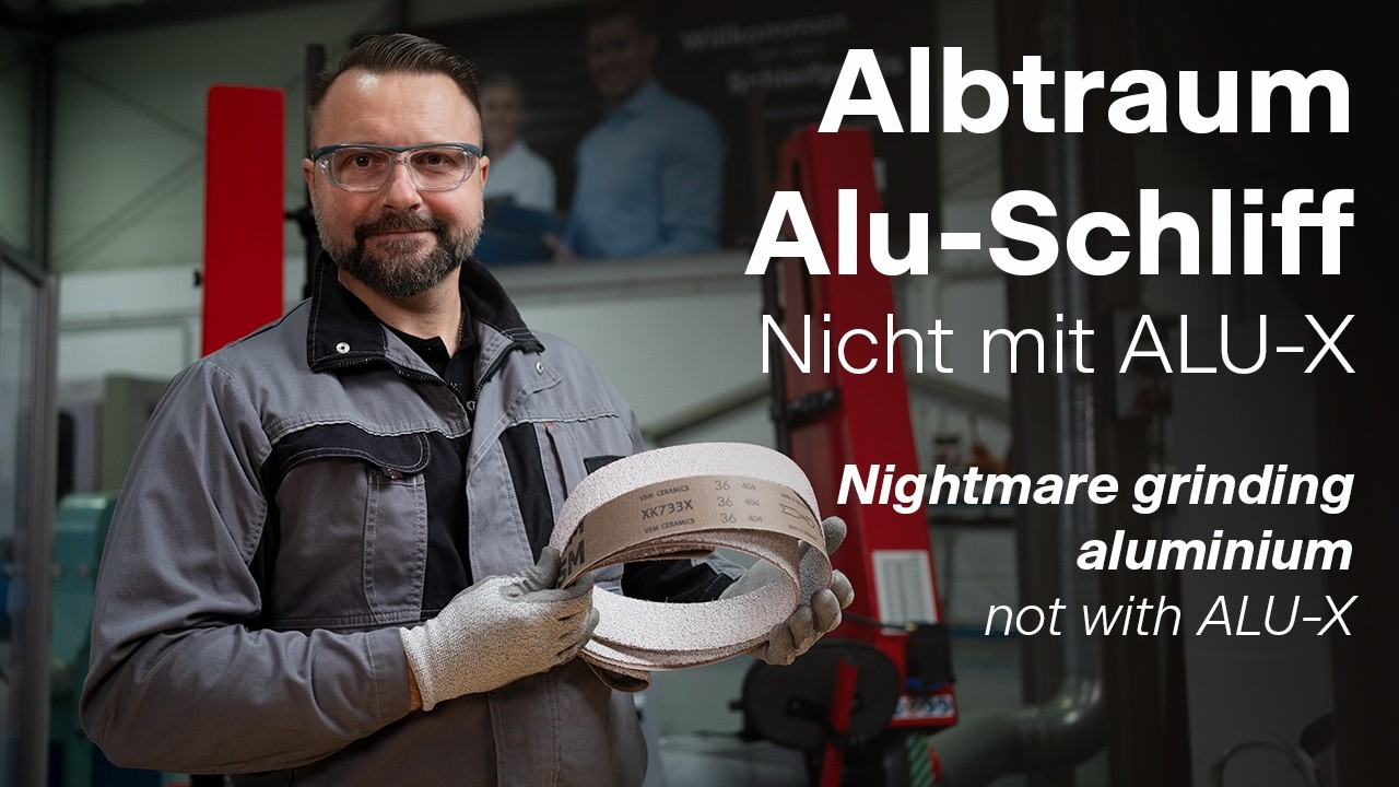 Albtraum Alu-Schliff?! // Kein Zusetzen mehr! Lange Standzeiten inklusive // VSM ALU-X