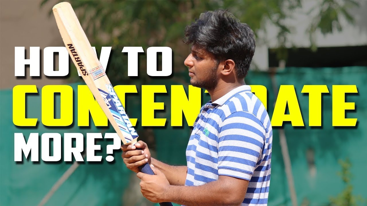 Focus More while batting | Concentration Improvement | Nothing But Cricket