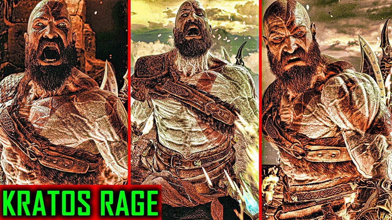 God Of War 4 All Spartan Rage