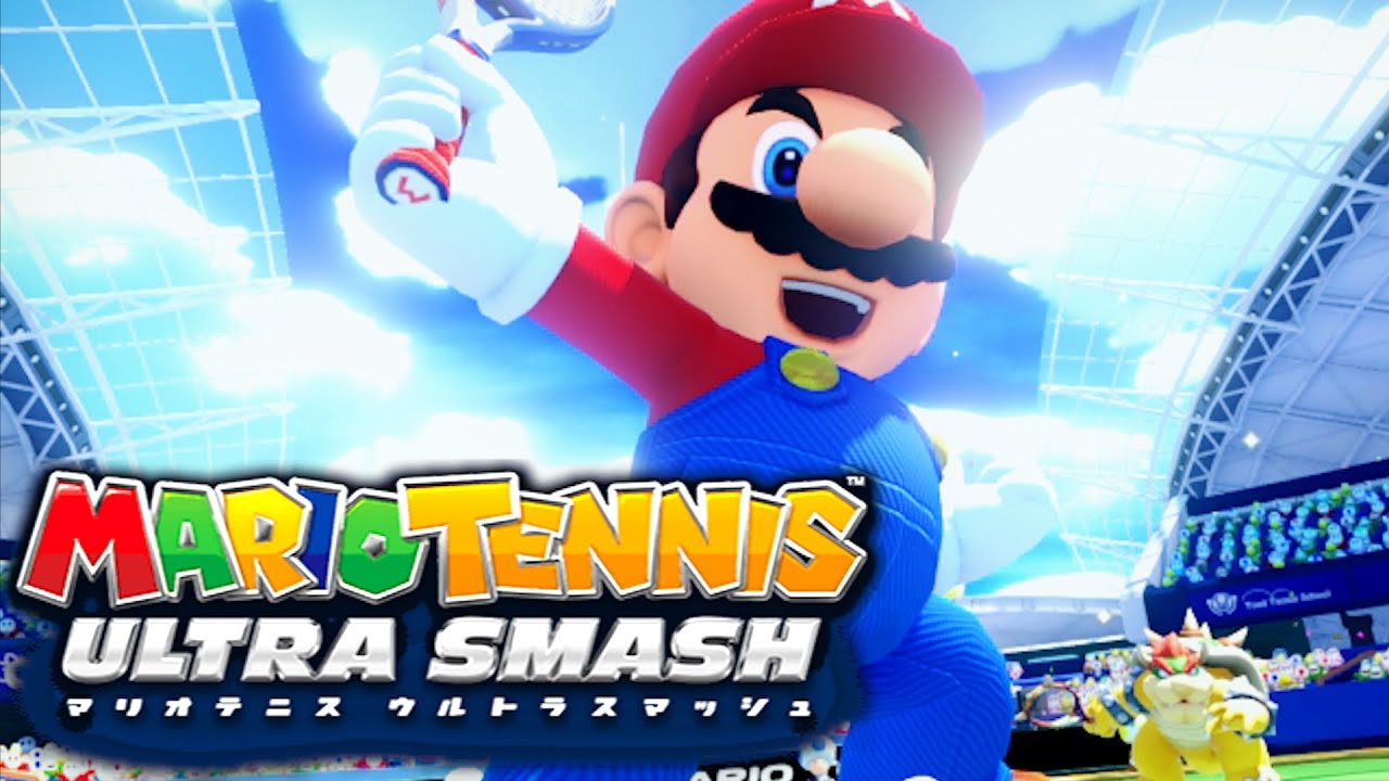 【4人実況】 絶叫！マリオテニス　ウルトラスマッシュ！ #1