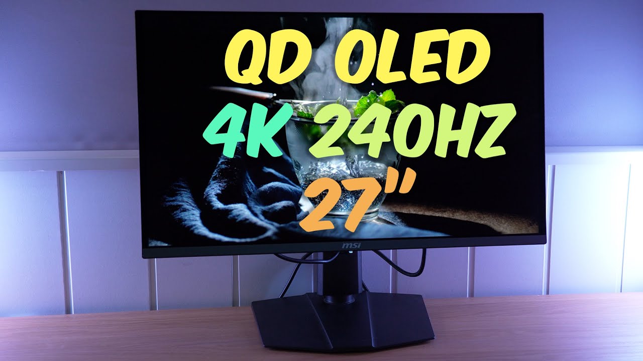Llegaron los monitores QD OLED 27 4k 240hz | MSI MPG 272URX | Review T&eacute;cnica