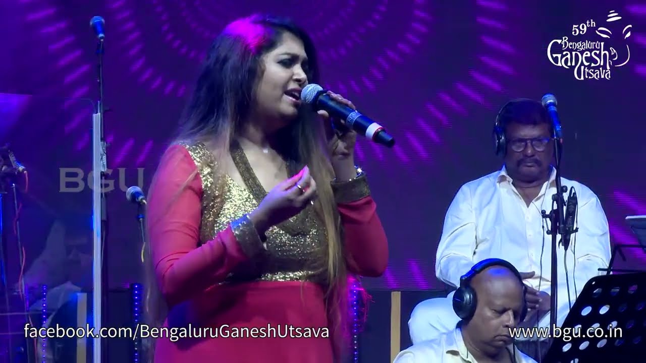 MEGHA CHHAYE | Sharmeelee | Samanvitha Sharma | 59th Bengaluru Ganesh Utsava 2021