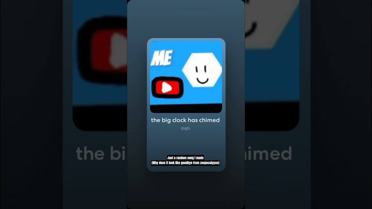 please do not copyright me or something.....cuz it's sounding like goodbye I and goodbye II