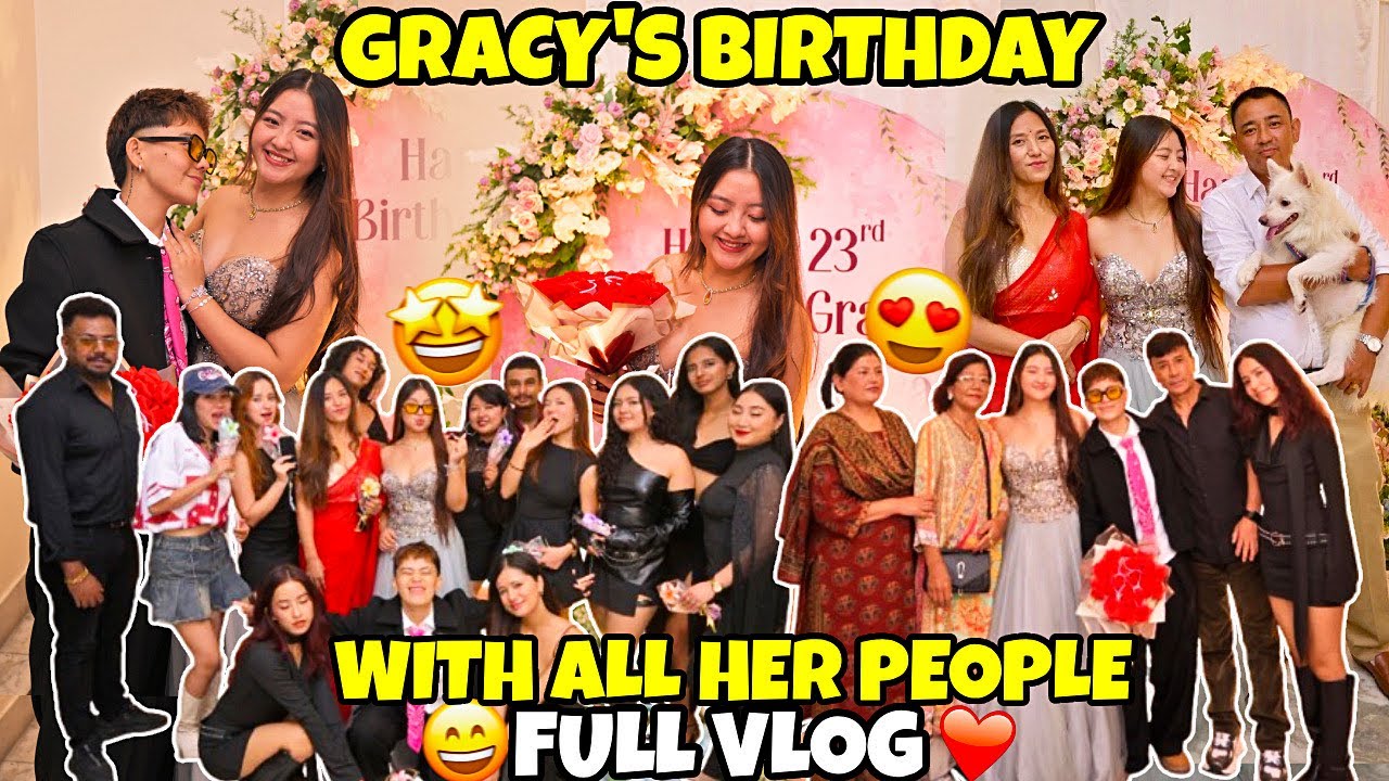 GRACY'S HAPPY BIRTHDAY | GRAND ~ Everyone Showed Up For Her ✨ And It Was Beautiful ~ Xorem & Gracy 