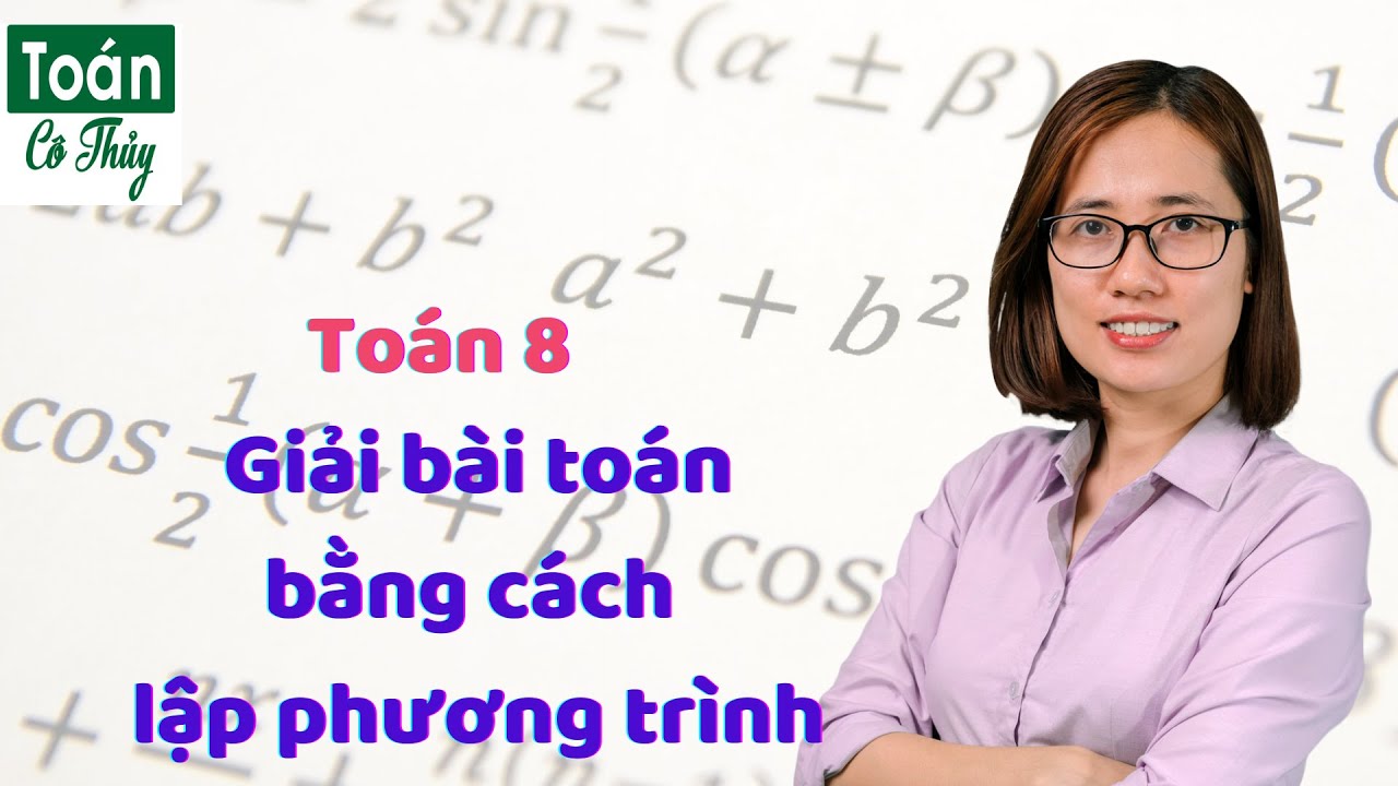 Toán 8_Giải bài toán bằng cách lập phương trình (dạng toán có nội dung hình học)