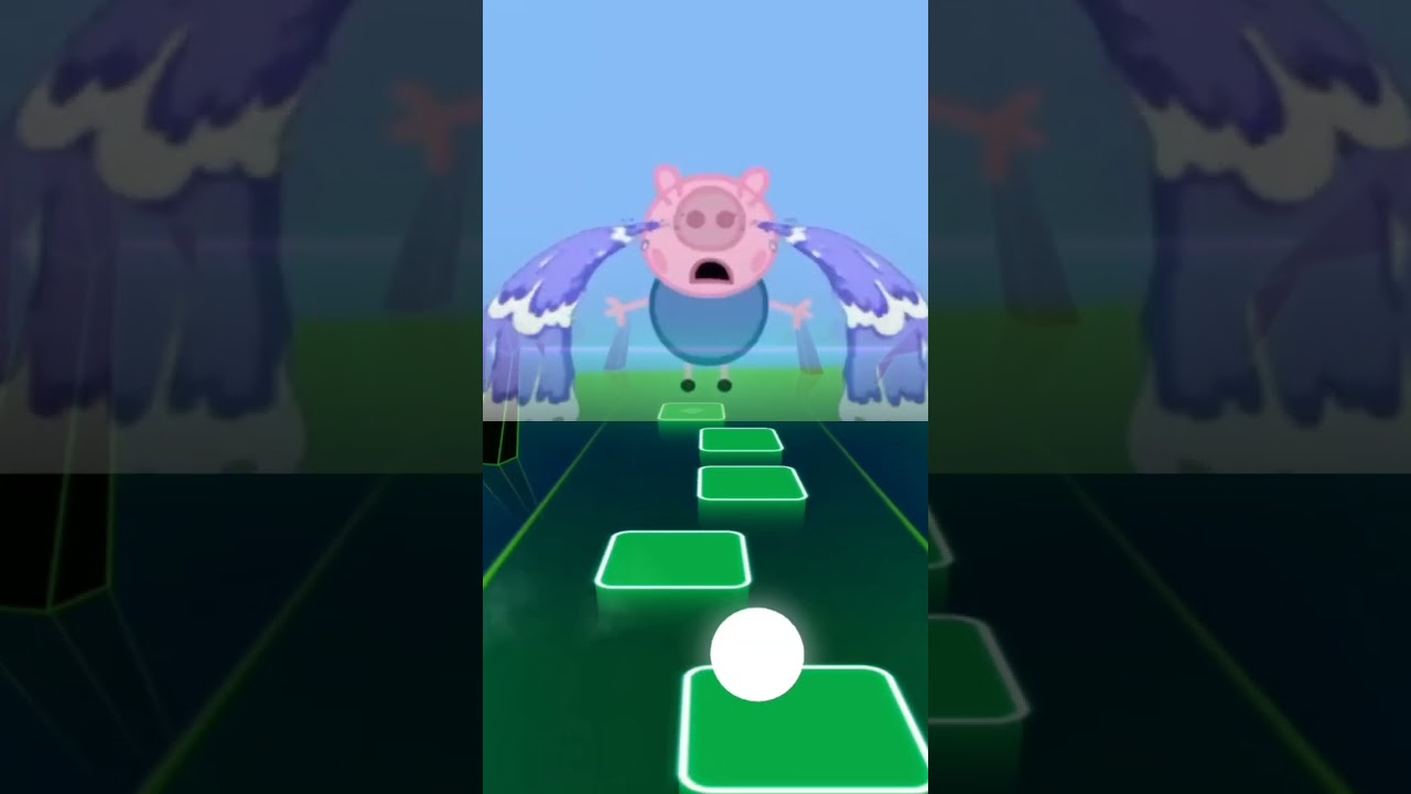 Peppa pig Tiles hop cover #peppapig #tilesgop #tileshop #coffindance #funny #memes