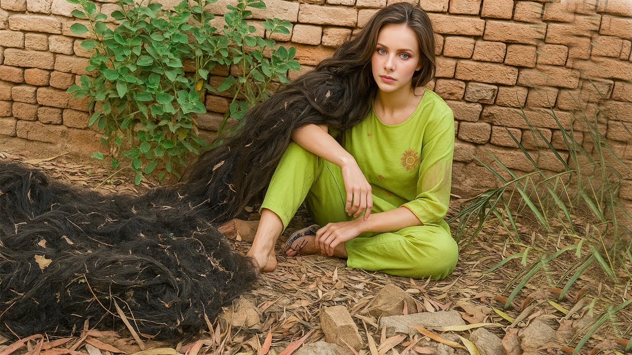 Hair 4 METERS LONG!! 😱 Homeless Woman’s Tragic Story & Last Haircut 💔