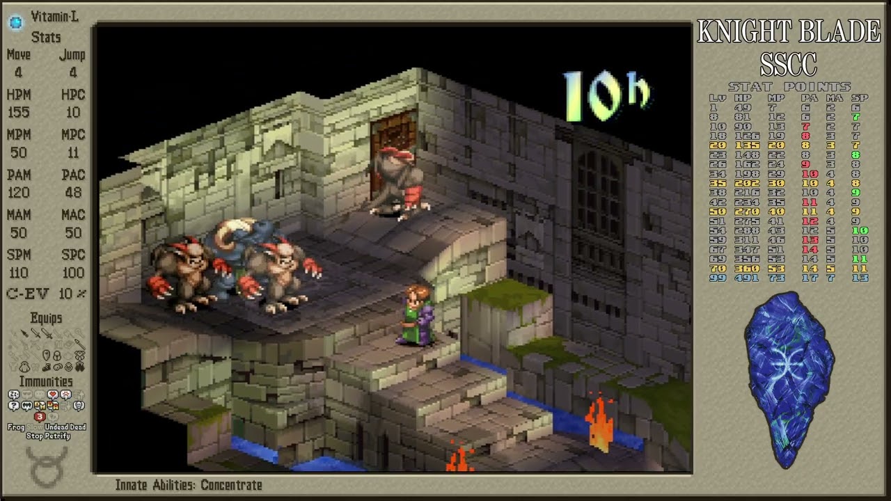 [FFT] Knight Blade SSCC Pt.27 - Inside of Riovanes Castle